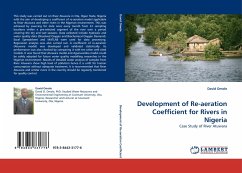 Development of Re-aeration Coefficient for Rivers in Nigeria