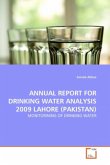 ANNUAL REPORT FOR DRINKING WATER ANALYSIS 2009 LAHORE (PAKISTAN)