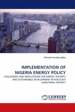 IMPLEMENTATION OF NIGERIA ENERGY POLICY - Agba, Michael Sunday