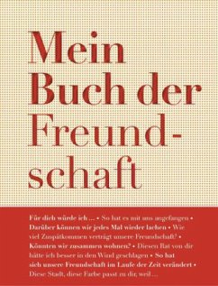 Cover Mein Buch der Freundschaft