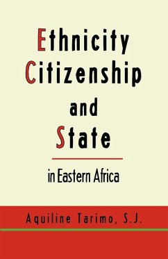 Cover Ethnicity, Citizenship and State in Eastern Africa