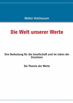 Cover Die Welt unserer Werte