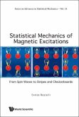 Statistical Mechanics of Magnetic Excitations: From Spin Waves to Stripes and Checkerboards