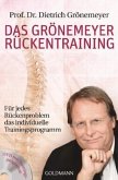 Das Grönemeyer Rückentraining, m. DVD