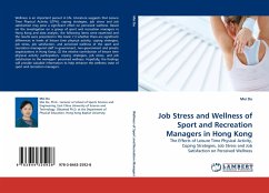 Job Stress and Wellness of Sport and Recreation Managers in Hong Kong - Du, Mei