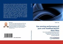 Gas sensing performance of pure and modified BaTiO3 thick films