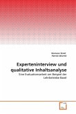 Experteninterview und qualitative Inhaltsanalyse