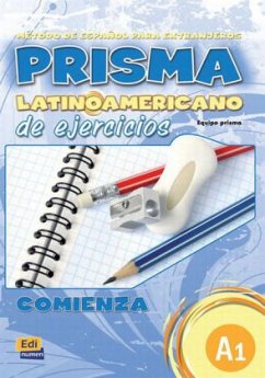 Cover PRISMA LATINOAMERICANO COMIENZA A1 EJERCICIOS