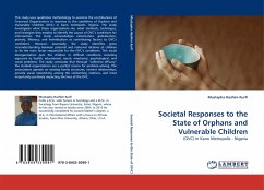 Societal Responses to the State of Orphans and Vulnerable Children