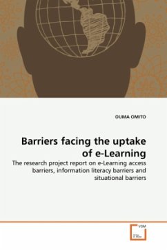 Barriers facing the uptake of e-Learning - OMITO, OUMA