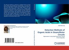 Detection Methods of Organic Acids in Steam/Water Circuits