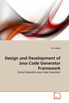 Design and Development of Java Code Generator Framework - Lamos, Jiri