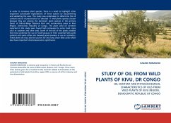 STUDY OF OIL FROM WILD PLANTS OF KIVU, DR CONGO - MINZANGI, KAZADI