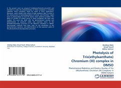 Photolysis of Tris(ethylxanthato) Chromium (III) complex in DMSO