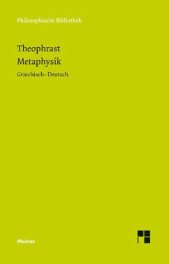 Metaphysik - Theophrast