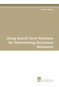 Using Search Term Positions for Determining Document Relevance - Galeas, Patricio