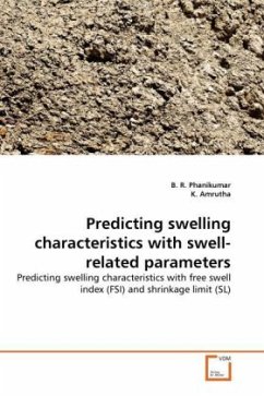 Predicting swelling characteristics with swell-related parameters - Phanikumar, B. R.;Amrutha, K.