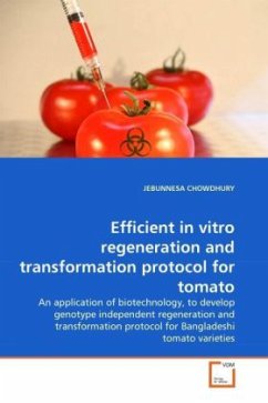 Efficient in vitro regeneration and transformation protocol for tomato - Chowdhury, Jebunessa