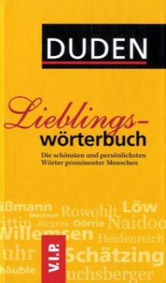 Cover DUDEN. Lieblingswörterbuch