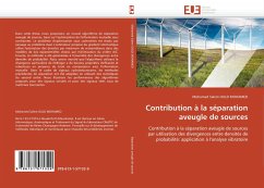 Cover Contribution à la séparation aveugle de sources