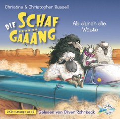 Ab durch die Wüste / Die Schafgäääng Bd.2, 2 Audio-CDs - Russell, Christopher; Russell, Christine