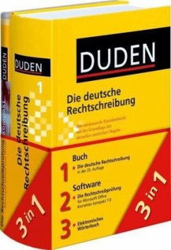 Cover Duden - Die deutsche Rechtschreibung, m. CD-ROM Korrektor kompakt 8.0
