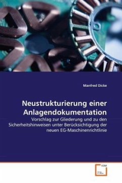 Neustrukturierung einer Anlagendokumentation - Dicke, Manfred