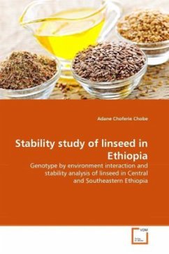 Stability study of linseed in Ethiopia - Chobe, Adane Choferie