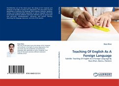 Teaching Of English As A Foreign Language