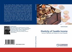 Elasticity of Taxable Income - Kaucká, Kamila