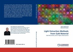 Light Extraction Methods from GaN Material