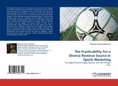The Practicability For a Diverse Revenue Source in Sports Marketing - Esebamen, Omeime Xerviar