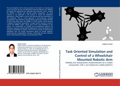 Task Oriented Simulation and Control of a Wheelchair Mounted Robotic Arm