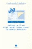 Análisis de datos en el diseño unifactorial de medidas repetidas Análisis de datos en el diseño unifactorial de medidas repetidas