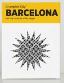 Crumpled City Map Barcelona, English edition
