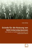 Gründe für die Nutzung von NGO-Internetpräsenzen