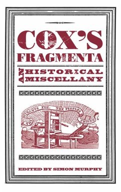 Cox's Fragmenta - Murphy, Simon