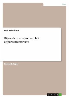 Bijzondere analyse van het appartementsrecht