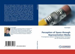 Perception of Space through Representation Media