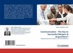 Communication - The Key to Successful Mergers & Acquisitions? - Larsen, Kristian Hedengran