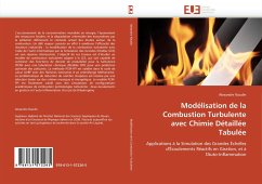 Modélisation de la Combustion Turbulente avec Chimie Détaillée Tabulée - Naudin, Alexandre