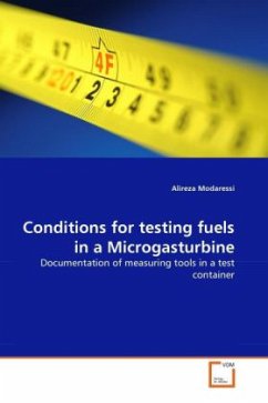 Conditions for testing fuels in a Microgasturbine - Modaressi, Alireza