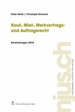 Cover Kauf-, Miet-, Werkvertrags- und Auftragsrecht, Entwicklungen 2010 (f. d. Schweiz)