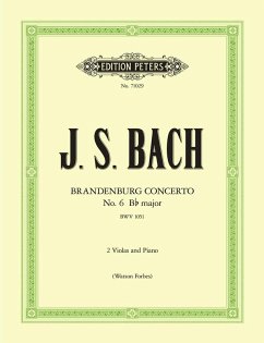 Brandenburg Concerto No. 6 in B Flat Bwv 1051 (Arranged for 2 Violas and Piano)