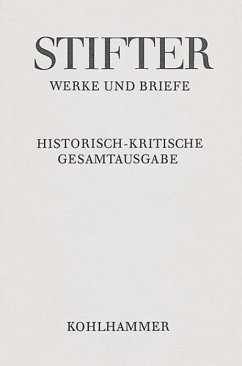 Der Nachsommer. Eine Erzählung. Apparat - Stifter, Adalbert