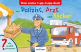 Mein erstes Klipp-Klapp-Buch von Polizist, Arzt und Bäcker