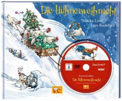 Cover Die Hühnerweihnacht, m. DVD