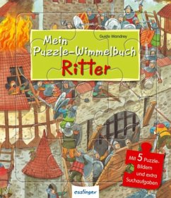 Mein Puzzle-Wimmelbuch - Ritter - Wandrey, Guido