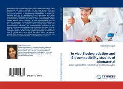 In vivo Biodegradation and Biocompatibility studies of biomaterial