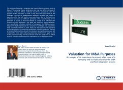 Valuation for M&A Purposes